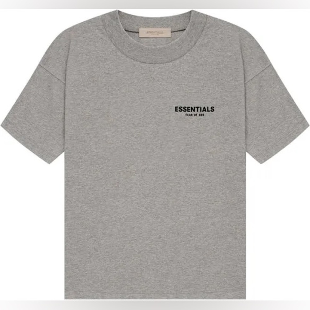 Fear of God Essentials Dark Oatmeal TShirt